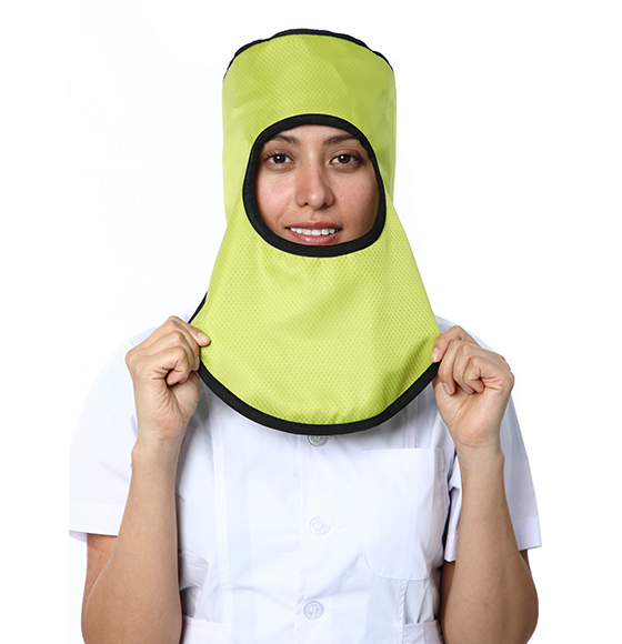 圍領(lǐng)一體防輻射帽